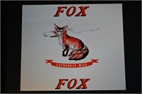 Fox Vintage Cigar Label  Art Dated to early 1900's
