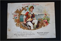 Dandy Shape Vintage Salesman Sample Cigar Label St