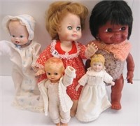 5    Dolls    (longest is 12 inches)