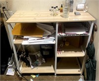 OFFICE SHELF ORGANIZER, 35.75" X 1575" X 33"