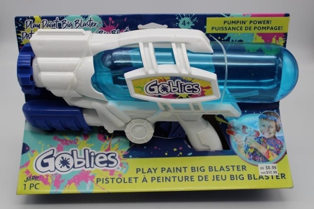 Ja-Ru Goblies Play Paint Big Blaster Water Paint G