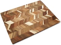 Dark Brown Acacia Noodle Board