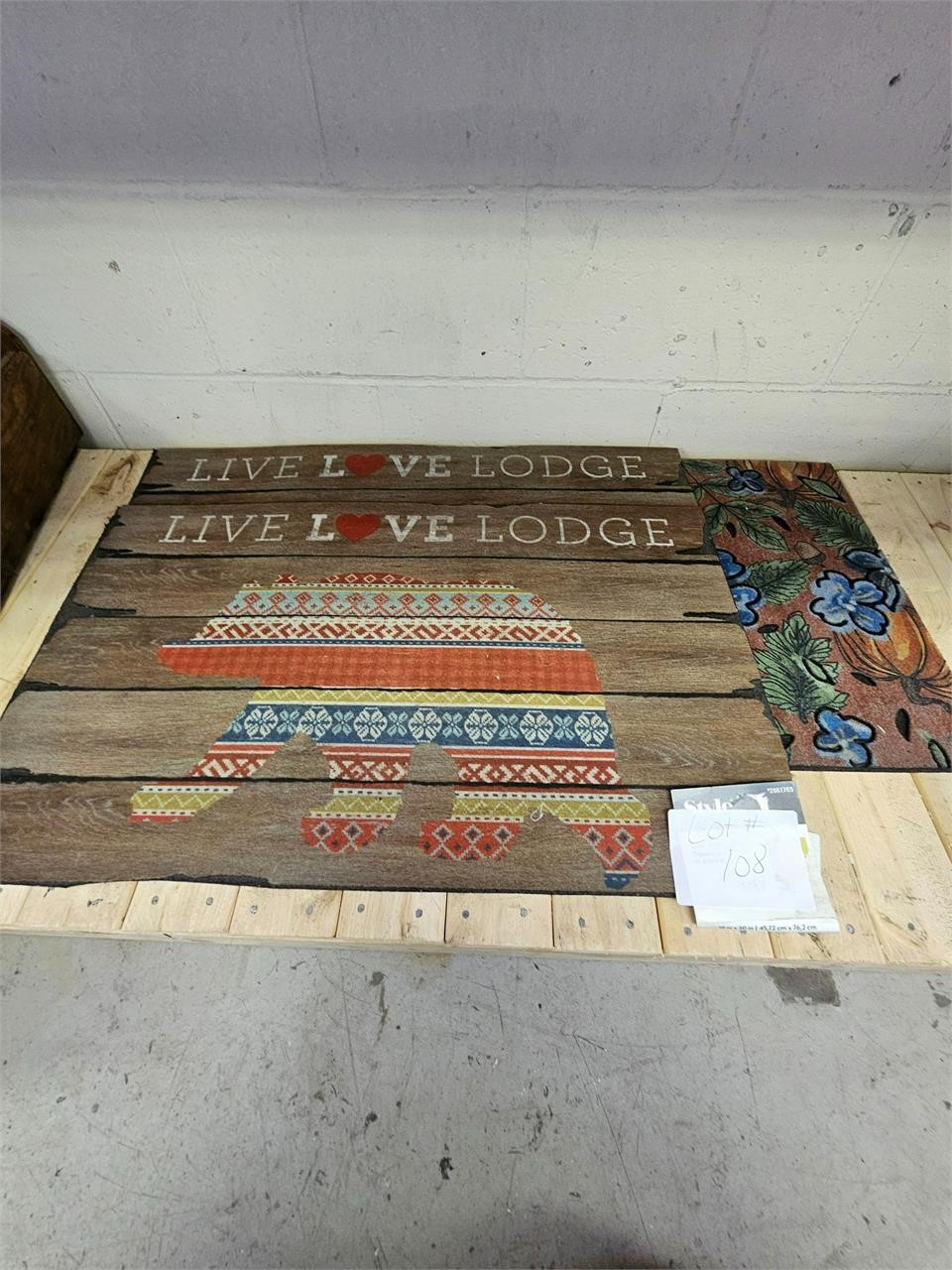 3 CT. STYLE WELCOME MATS