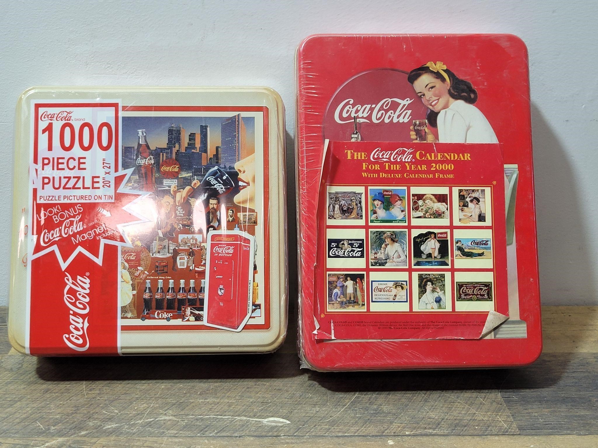 NOS Coca-Cola Puzzles in Tins