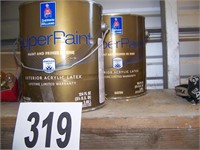 2 Gallons of White Umber Acrylic Latex Paint