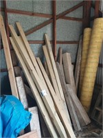 Misc. lumber, assorted lengths and sizes