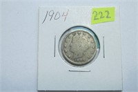 1904 Liberty V Nickel