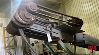 Belt Conveyor - 19', 14" belt on rollers,