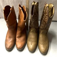 Cowboy boots approximate size 9