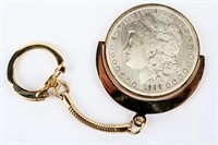 Coin 1890-O Morgan Silver Dollar Key Chain