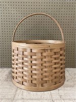 Large Handcrafted David Johnson Wicker Basket