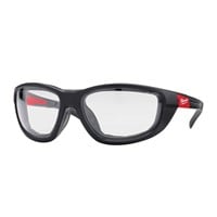 $33  Milwaukee Safety Glasses, Clear Fog-Free