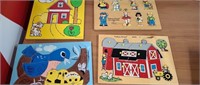 Playskool and Fisher Price Puzzle Boards