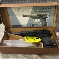 Walther Auto Pistol Model P38 9mm