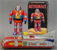 TWO JAPANESE SPACE THEME TOYS