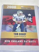 Tom Brady 2000 Rookie Phenoms Rookie Card