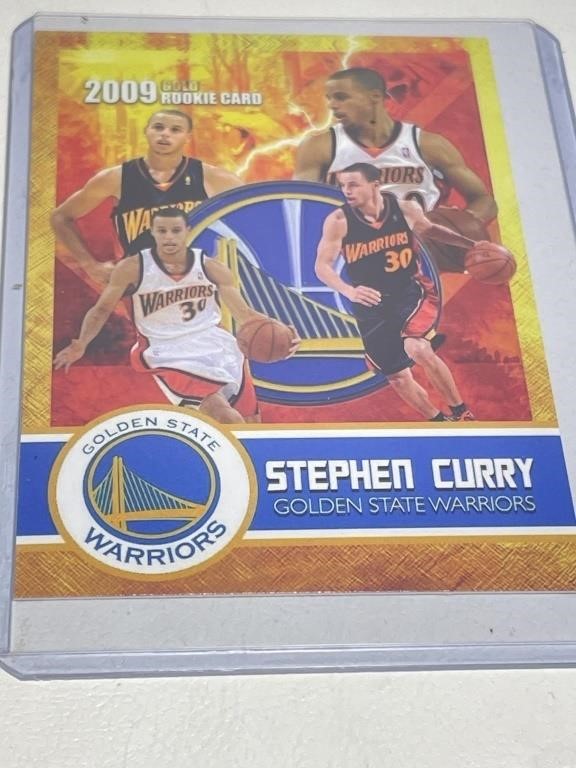 Stephen Curry 2009 Riokie Gems Gold Rookie Card