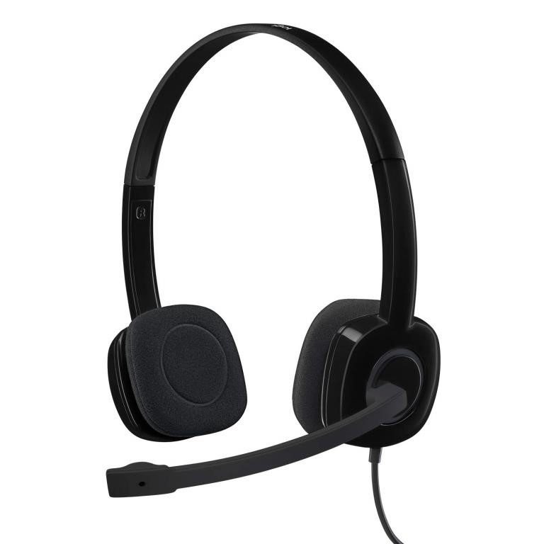 Logitech H151 Wired Headset, Analog Stereo