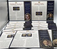 Bradford Exchange $1 Presidential Coins Collection