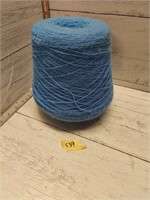 Blue Crochet Yarn