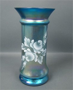 Fenton Decorated Favrene Vase
