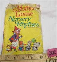 1969 Mother Goose Nursery Rhymes Cloth Book