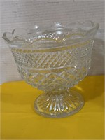1 crystal serving bowl, 2 others