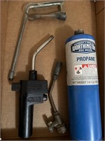 Torch, propane cylinder