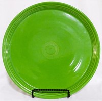 Green Fiesta Round Platter 15"