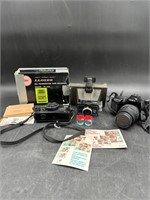 Vtg Lloyd's All Transistor Tape Recorder & Cameras