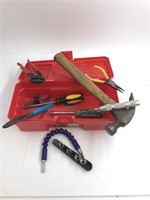 ACE TOOL BOX WITH MISCELLANEOUS TOOLS