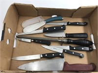 MISCELLANEOUS KNIVES - BOKER, ROSLE AND UNNAMED