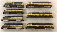 7 pcs- Kato Alaska Engines & others