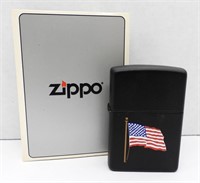 1996 UNFIRED AMERICAN FLAG ZIPPO