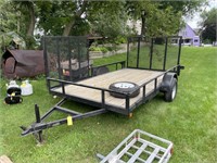 2016 Teske 2 wheel trailer