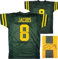 Packers Josh Jacobs Autographed Jersey Beckett