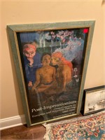 Framed Post-Impressionism Poster