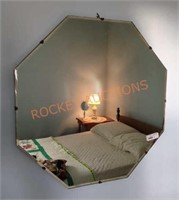 Octagon wall mirror