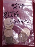 (8) Ike Dollars