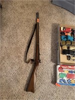 DIXIE GUN WORKS BLACK POWDER RIFLE ANTONIO..NOTE