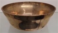 Chinese Brass Singing Bowl 1 1/2 inches wide x