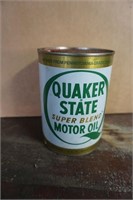 Vintage Quaker State Super Blend Motor