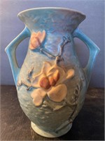 Roseville pottery double handled vase