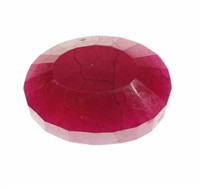 Large Cut & Polished Raw Ruby Gemstone