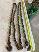 12 ft chain with hooks on both ends