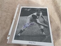 Elroy "Roy" Face Autographed Print