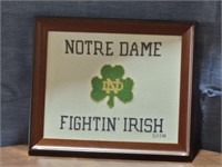 Embroidered Notre Dame Print