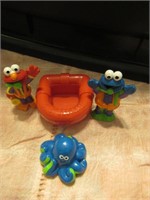 Sesame Street  Bath Toy