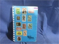 stamp collection book .