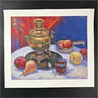 Helen Anikst's "Russian Tea" Limited Edition Print